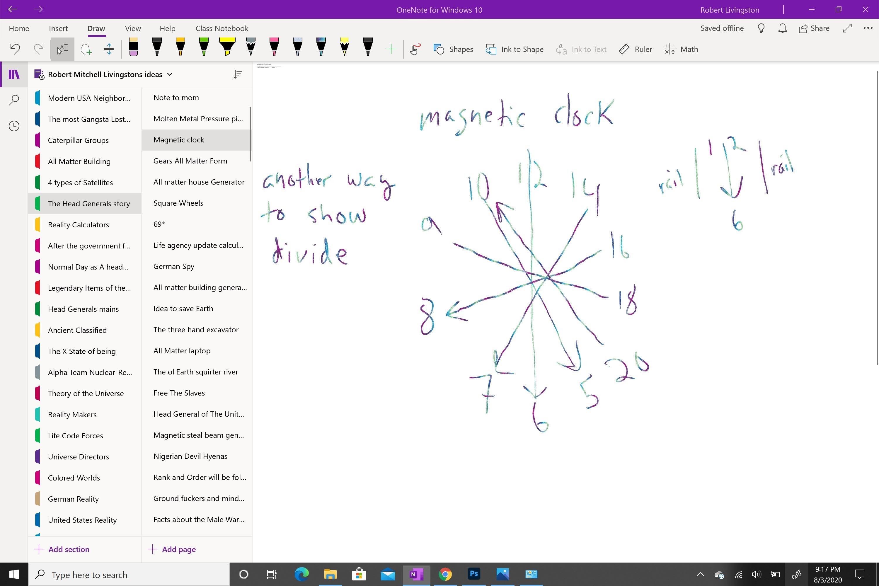 Magnetic Clock Advent Guard Earth